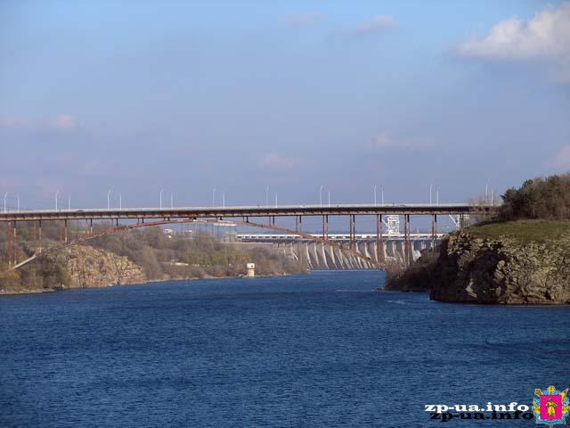 Арочный мост и Днепровская ГЭС