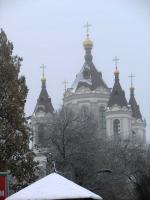 Свято-Покровский кафедральный собор зимой